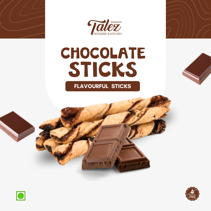 Talez Premium Crispy Chocolate Sticks