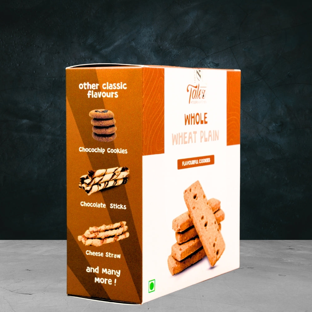 Whole Wheat Plain Cookies