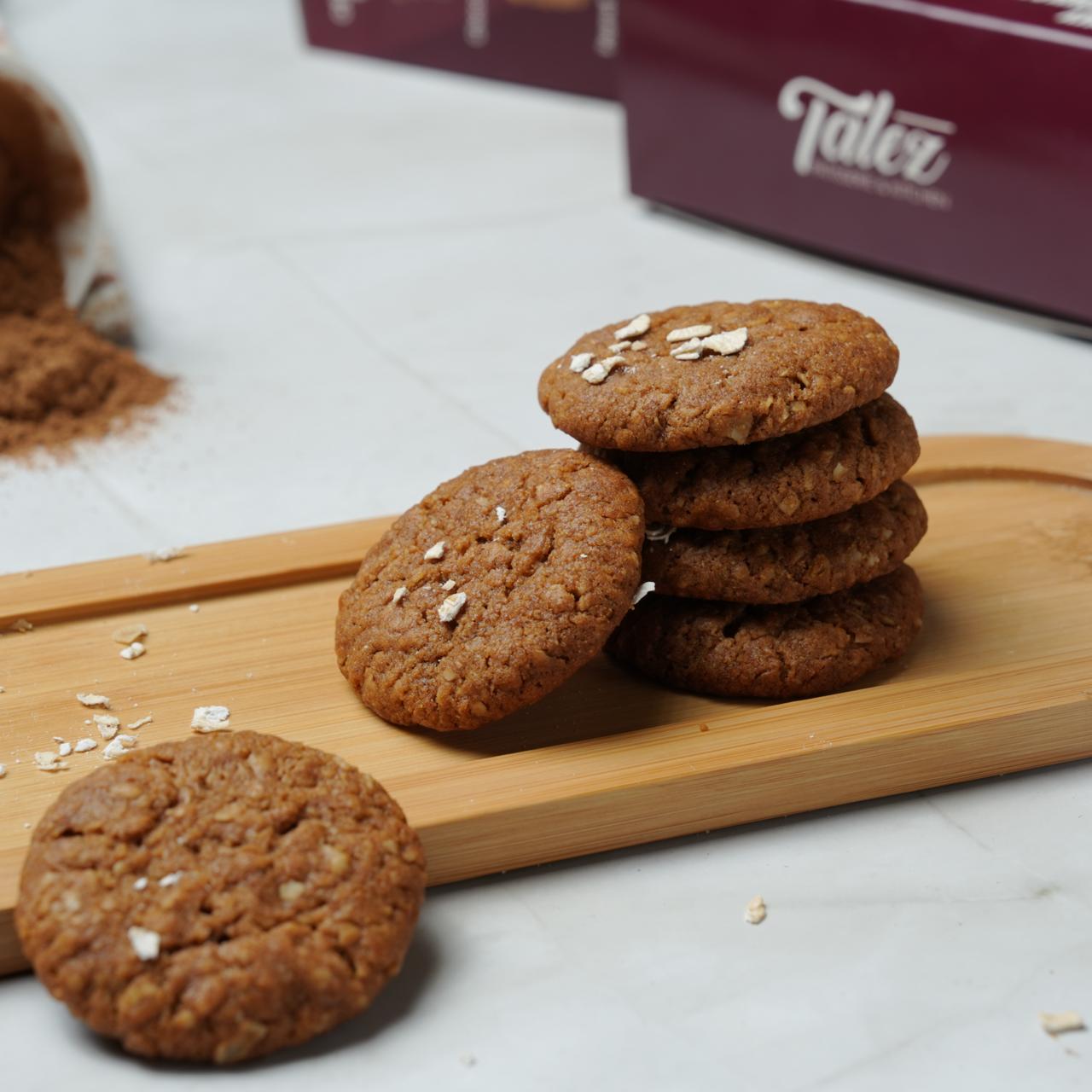 Oat & Cinnamon Cookies