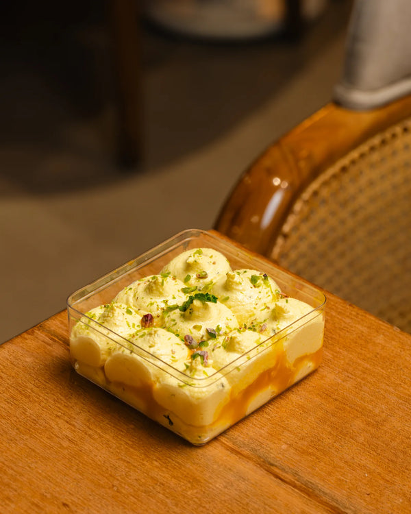 Mango Basil Mousse