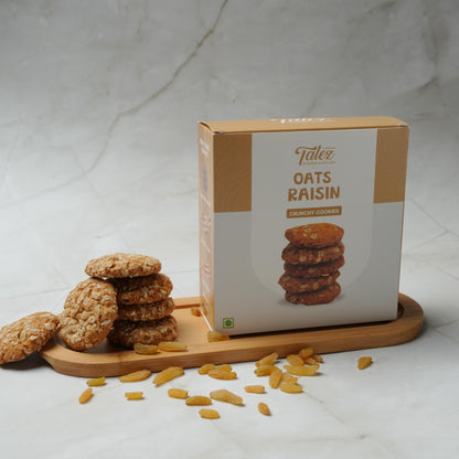 Oats & Raisin Cookies