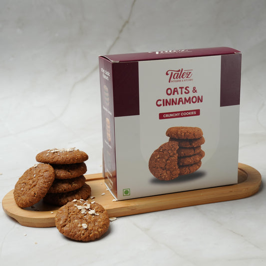 Oat & Cinnamon Cookies