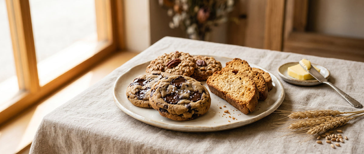 Baked with better ingredients. Made for honest indulgence.